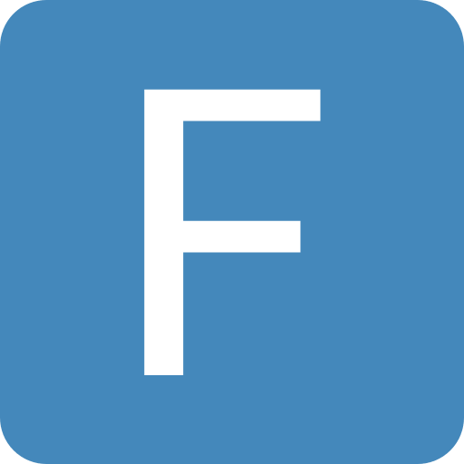 Fiscatoriqa mark in blue on white